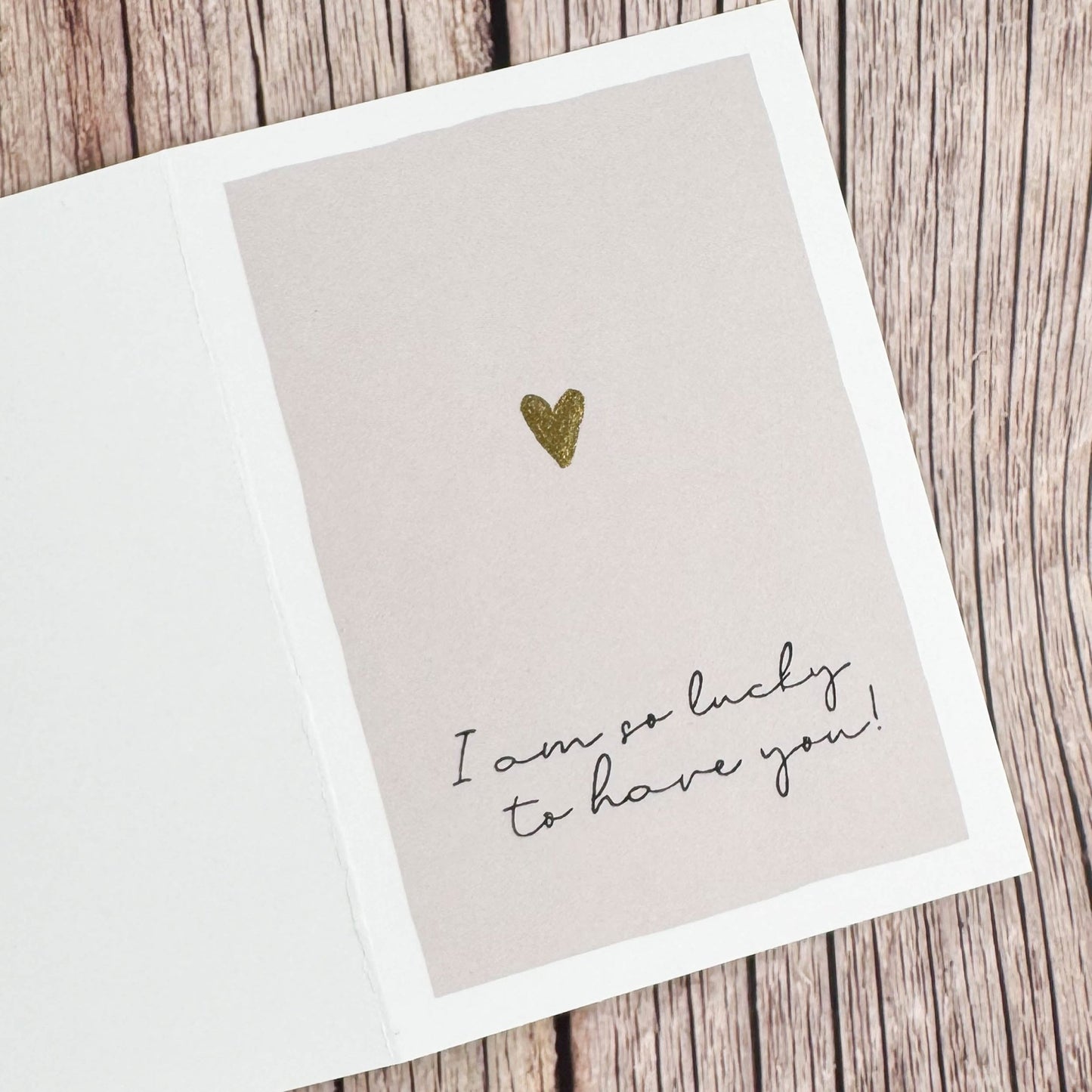 Stempel "I am so lucky to have you" - IN LOVE WITH PAPER