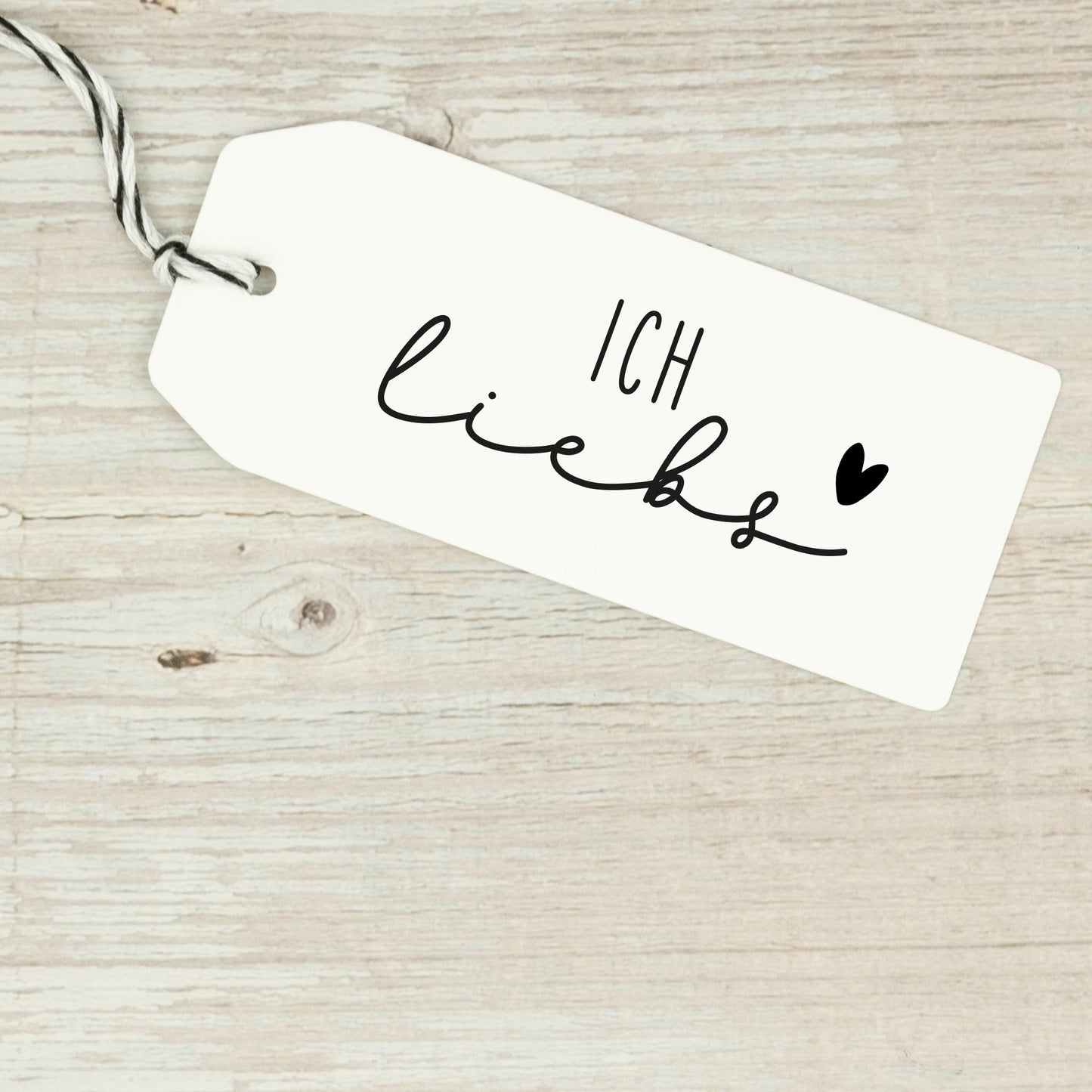 Stempel "ich liebs" mit Herz - IN LOVE WITH PAPER