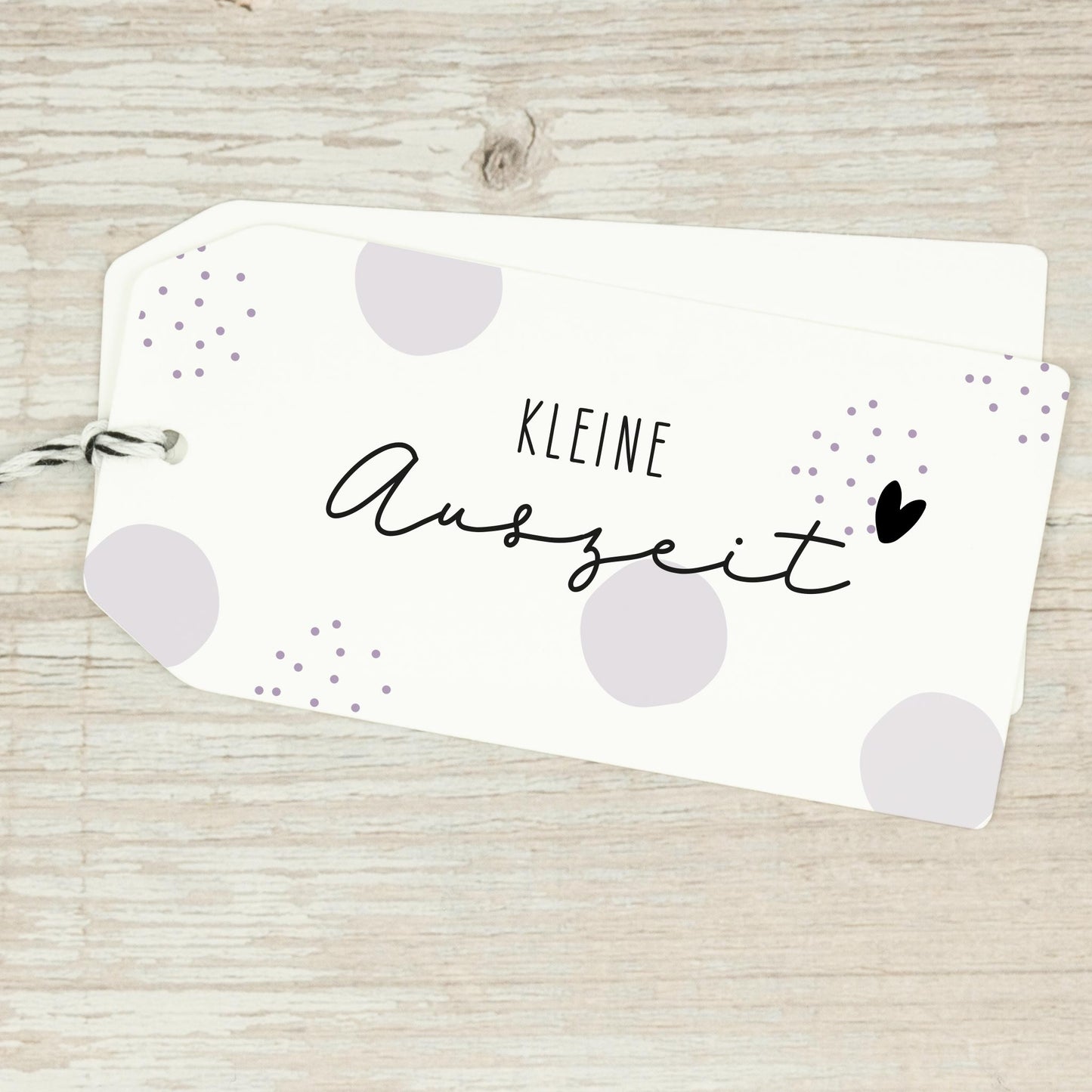 Stempel "Kleine Auszeit" (in zwei Größen) - IN LOVE WITH PAPER
