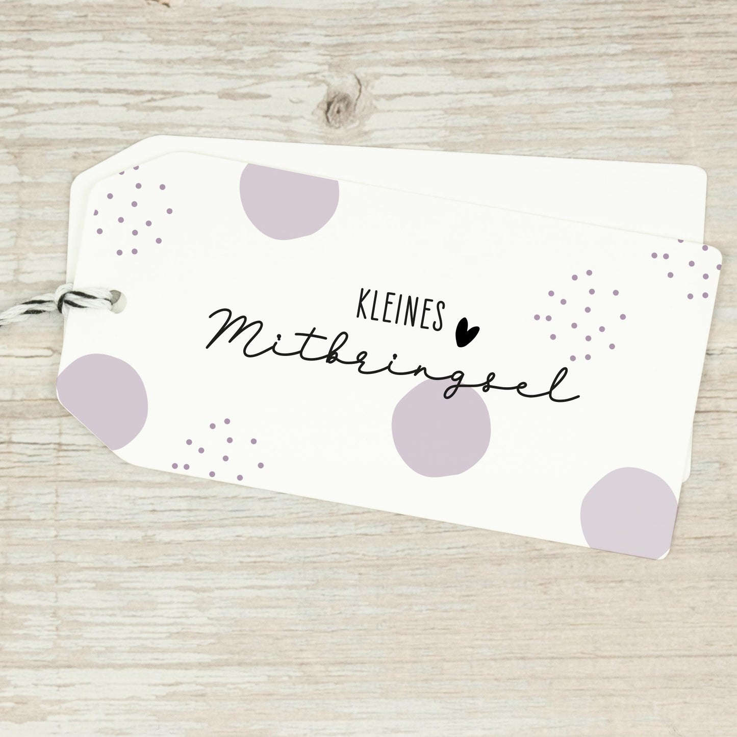 Stempel "Kleines Mitbringsel" (in zwei Größen) - IN LOVE WITH PAPER