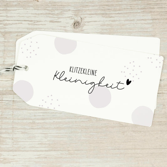 Stempel "Klitzekleine Kleinigkeit" (in zwei Größen) - IN LOVE WITH PAPER