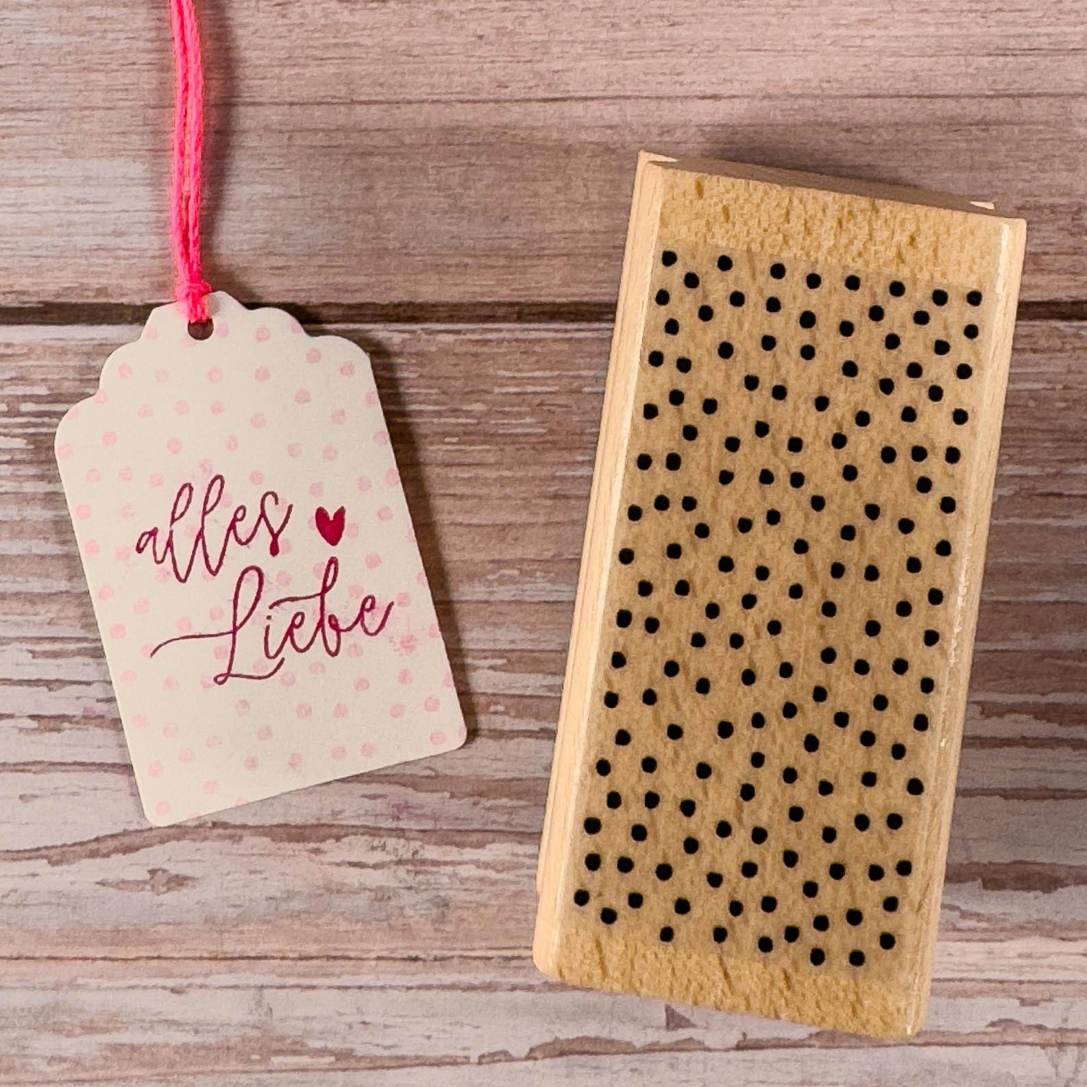 Stempel Konfettipunkte (groß) - IN LOVE WITH PAPER