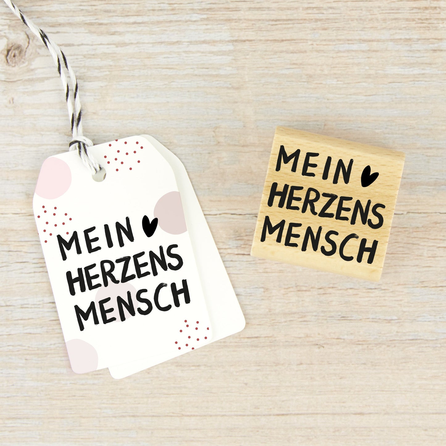 Stempel "Mein Herzensmensch" - IN LOVE WITH PAPER
