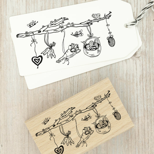 Stempel "Osterzweig"