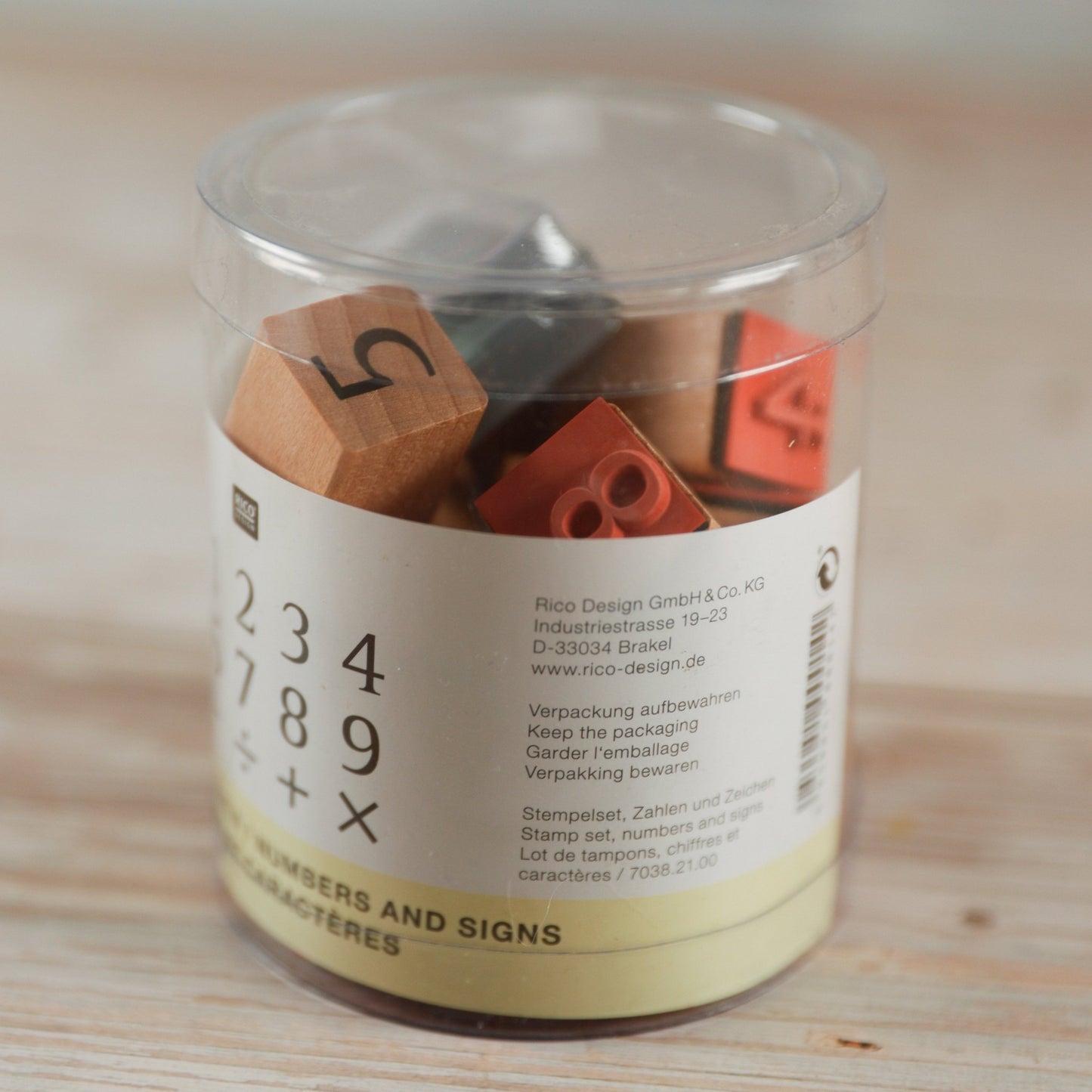 Stempel - Set 123 // Zahlen & Zeichen - IN LOVE WITH PAPER