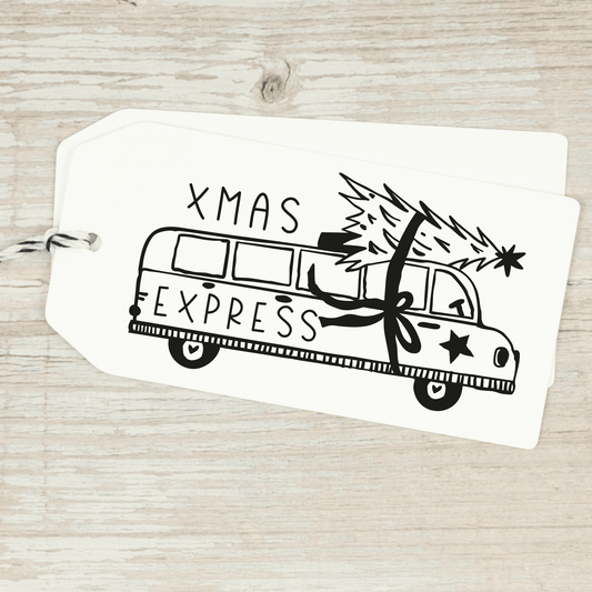 Stempel "Weihnachtsbus" - IN LOVE WITH PAPER