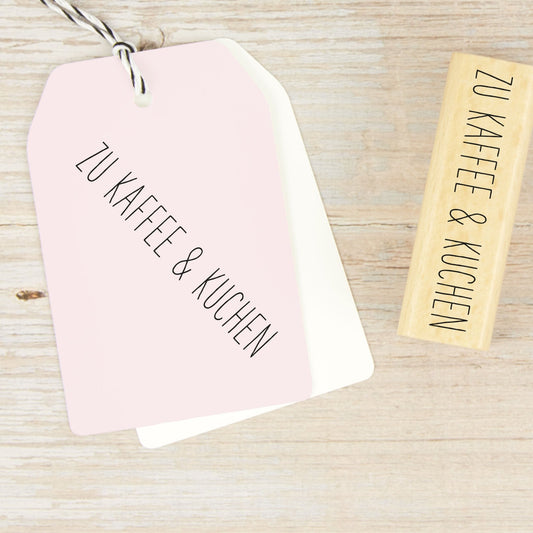 Stempel Zu Kaffee & Kuchen (Mix'n Match) - IN LOVE WITH PAPER