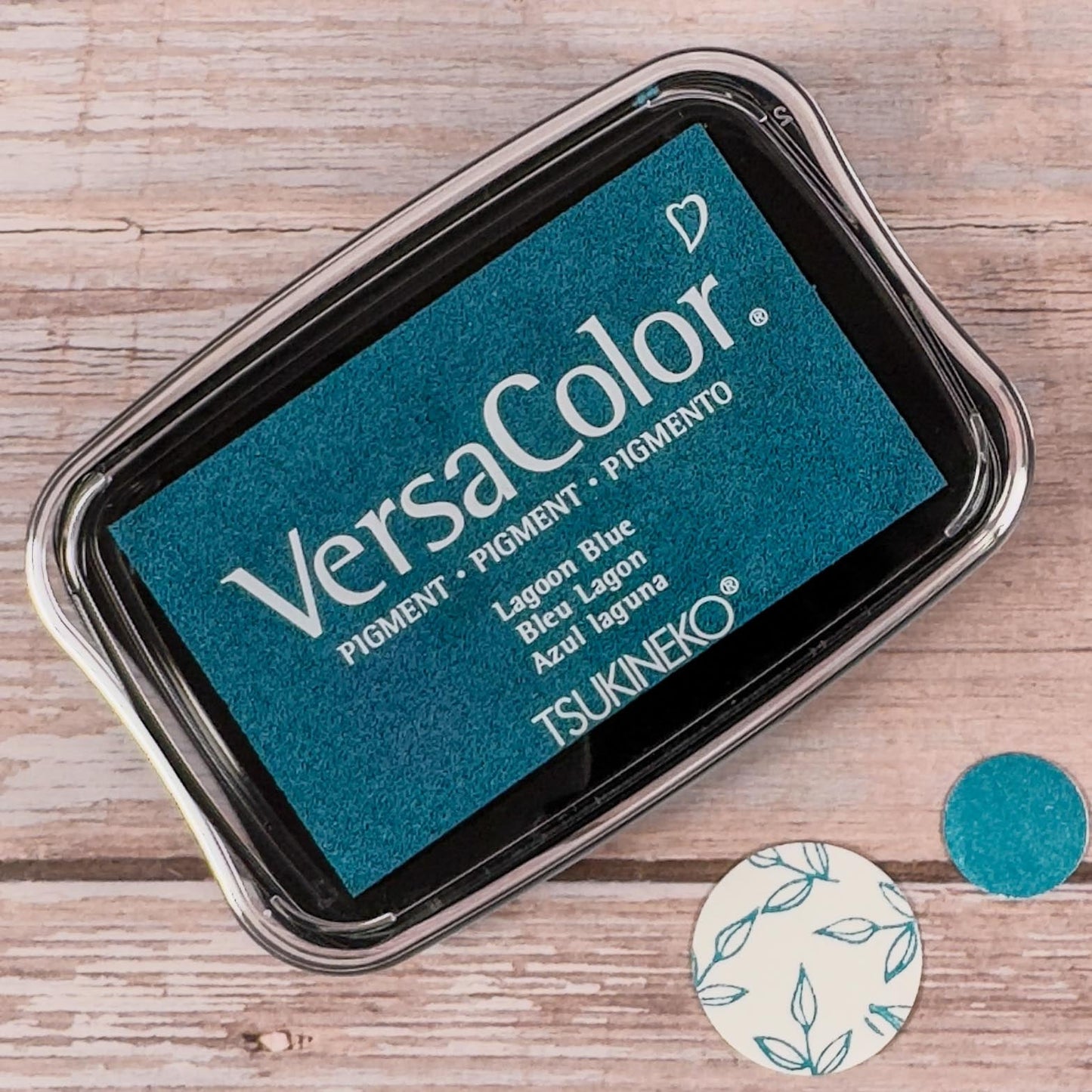 Stempelkissen Aqua - VersaColor Lagoon Blue - IN LOVE WITH PAPER