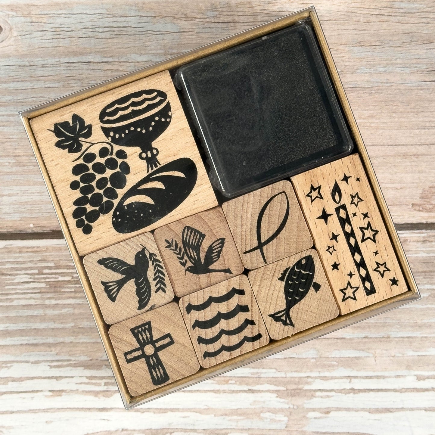Stempelset Christliche Symbole (9 tlg.) - IN LOVE WITH PAPER