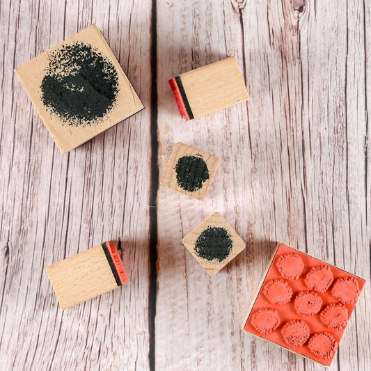 Stempelset "Tintenpunkte"