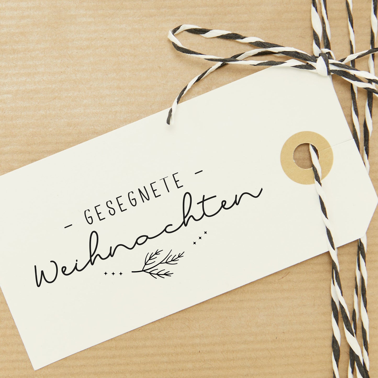 Weihnachtsstempel "Gesegnete Weihnachten" - IN LOVE WITH PAPER