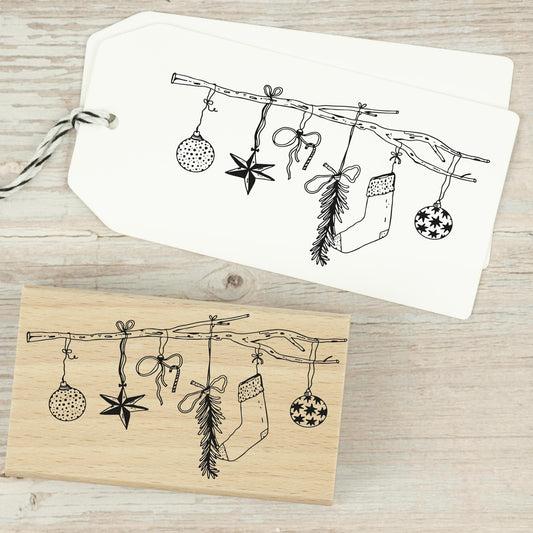 Weihnachtsstempel Weihnachtszweig