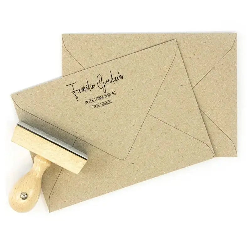 Adressstempel "Lüneburg" - IN LOVE WITH PAPER