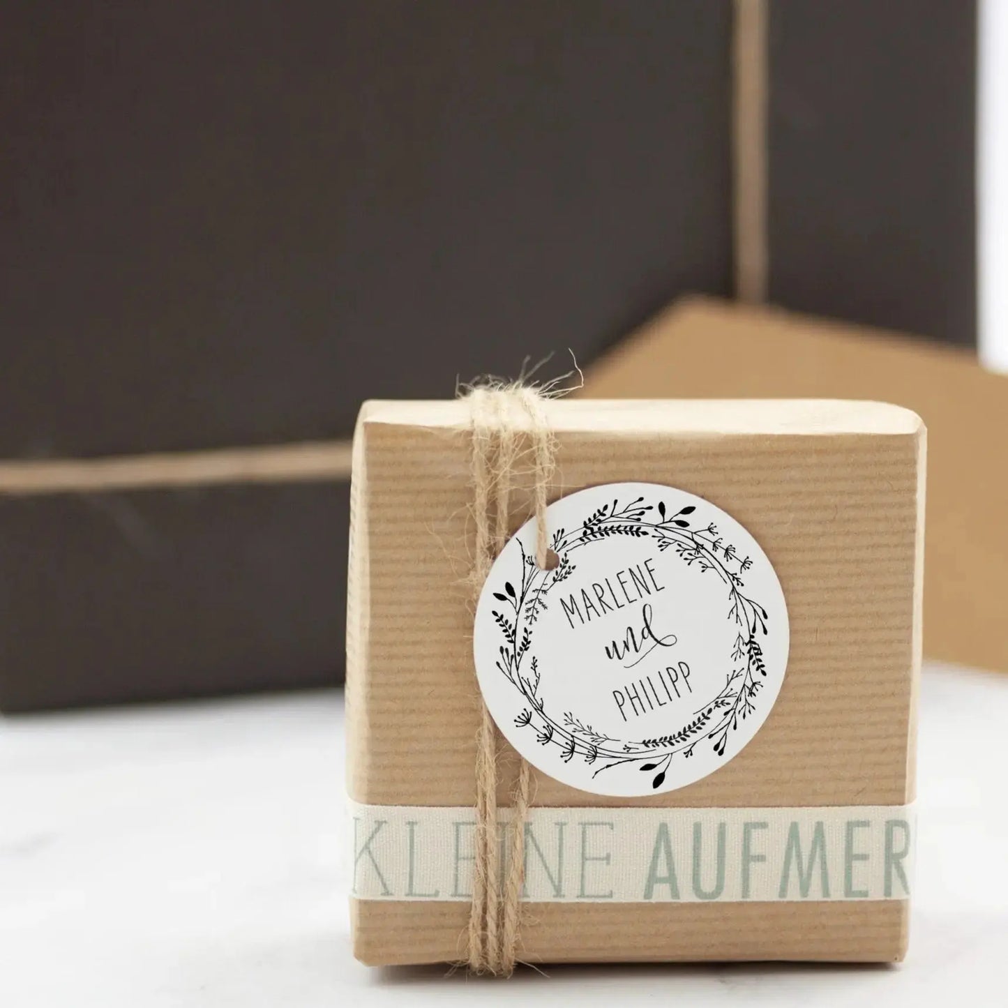 Hochzeitsstempel "Blumenkranz" - IN LOVE WITH PAPER