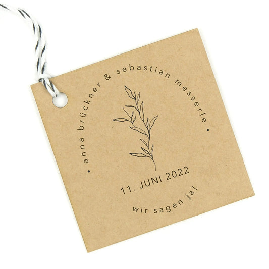 Hochzeitsstempel "Olivenzweig" - IN LOVE WITH PAPER