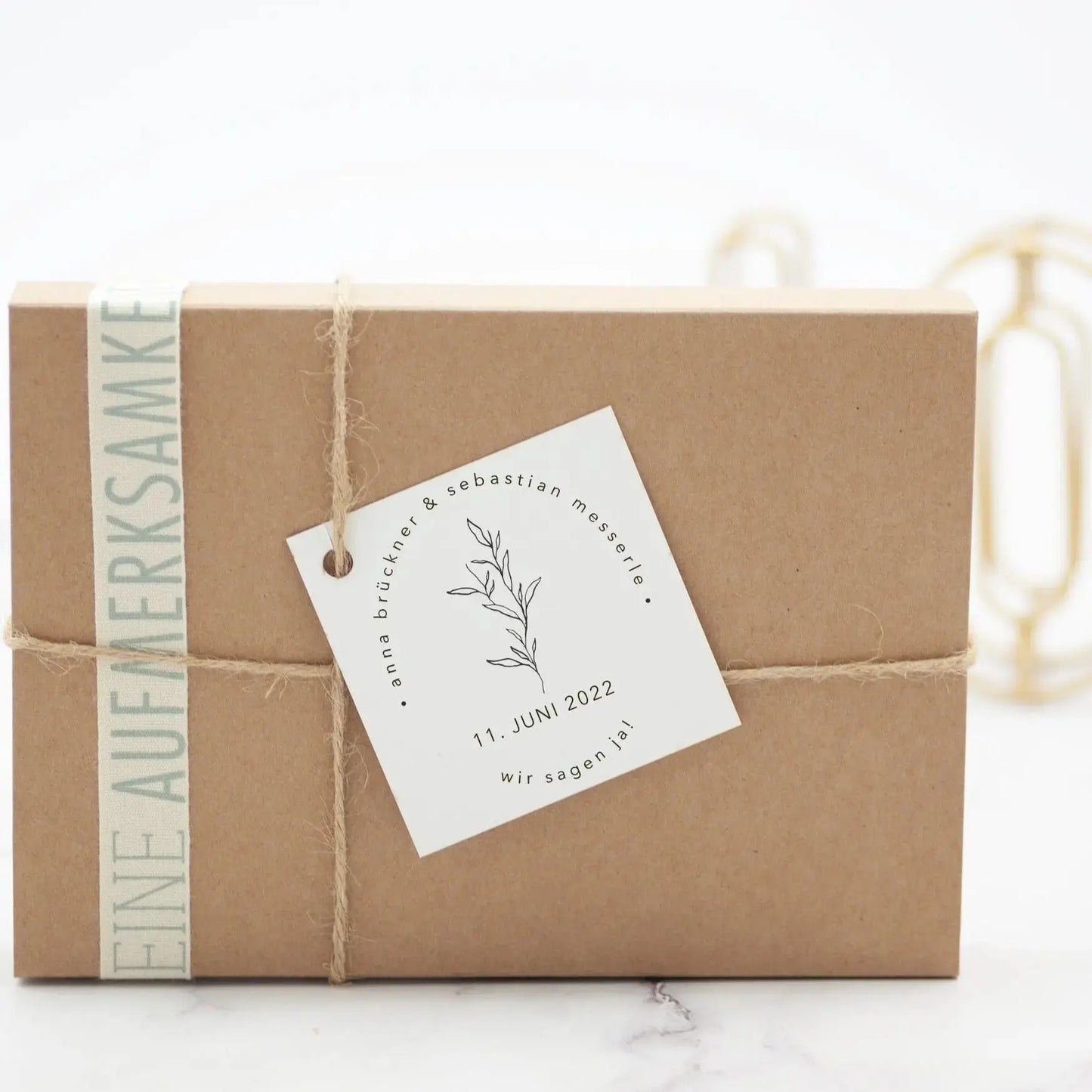 Hochzeitsstempel "Olivenzweig" - IN LOVE WITH PAPER