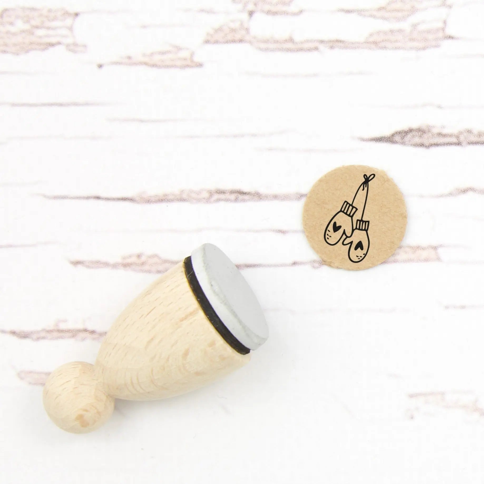 Stempel Handschuhe // Ministempel Winterliche Handschuhe IN LOVE WITH PAPER