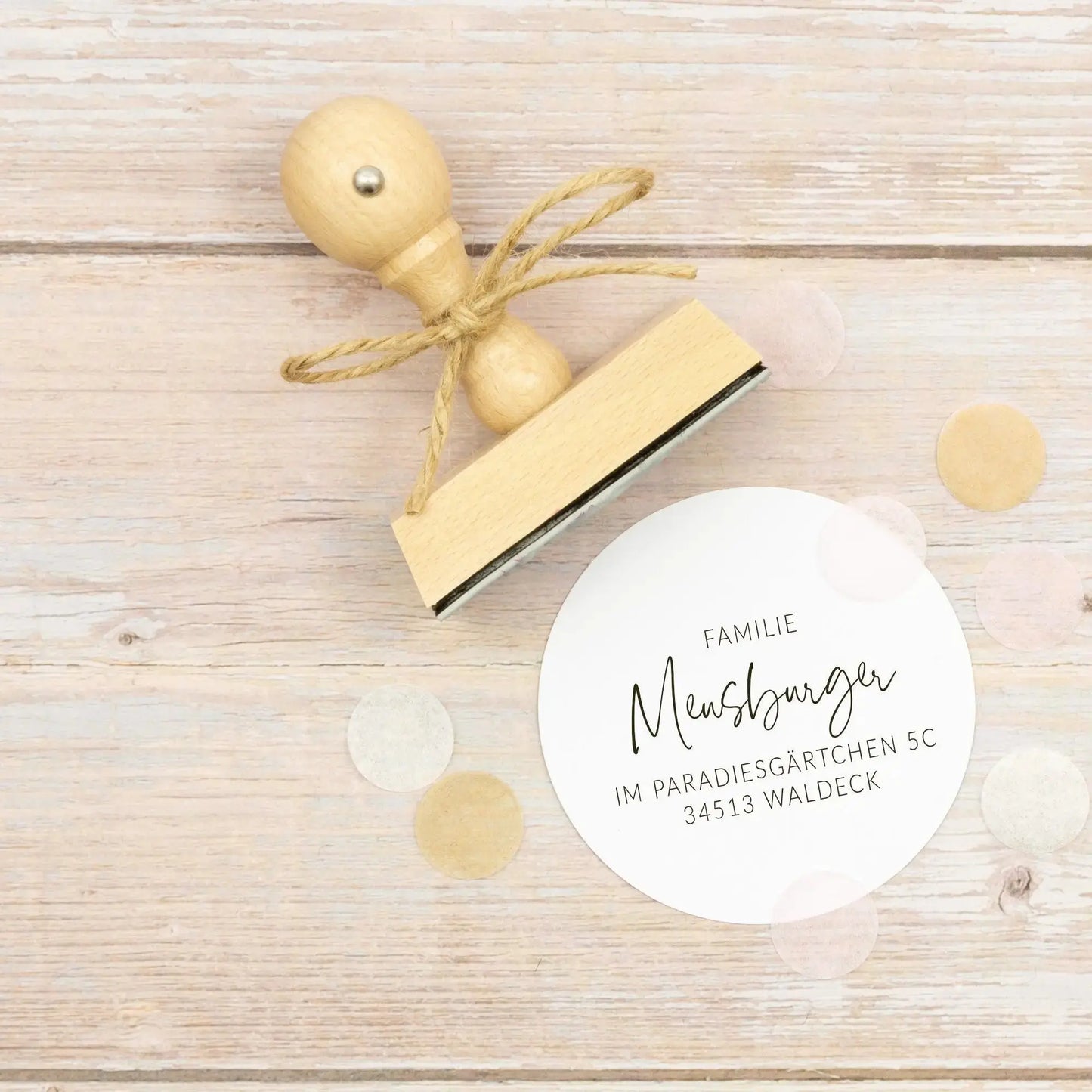 Individueller Stempel "Waldeck" - IN LOVE WITH PAPER