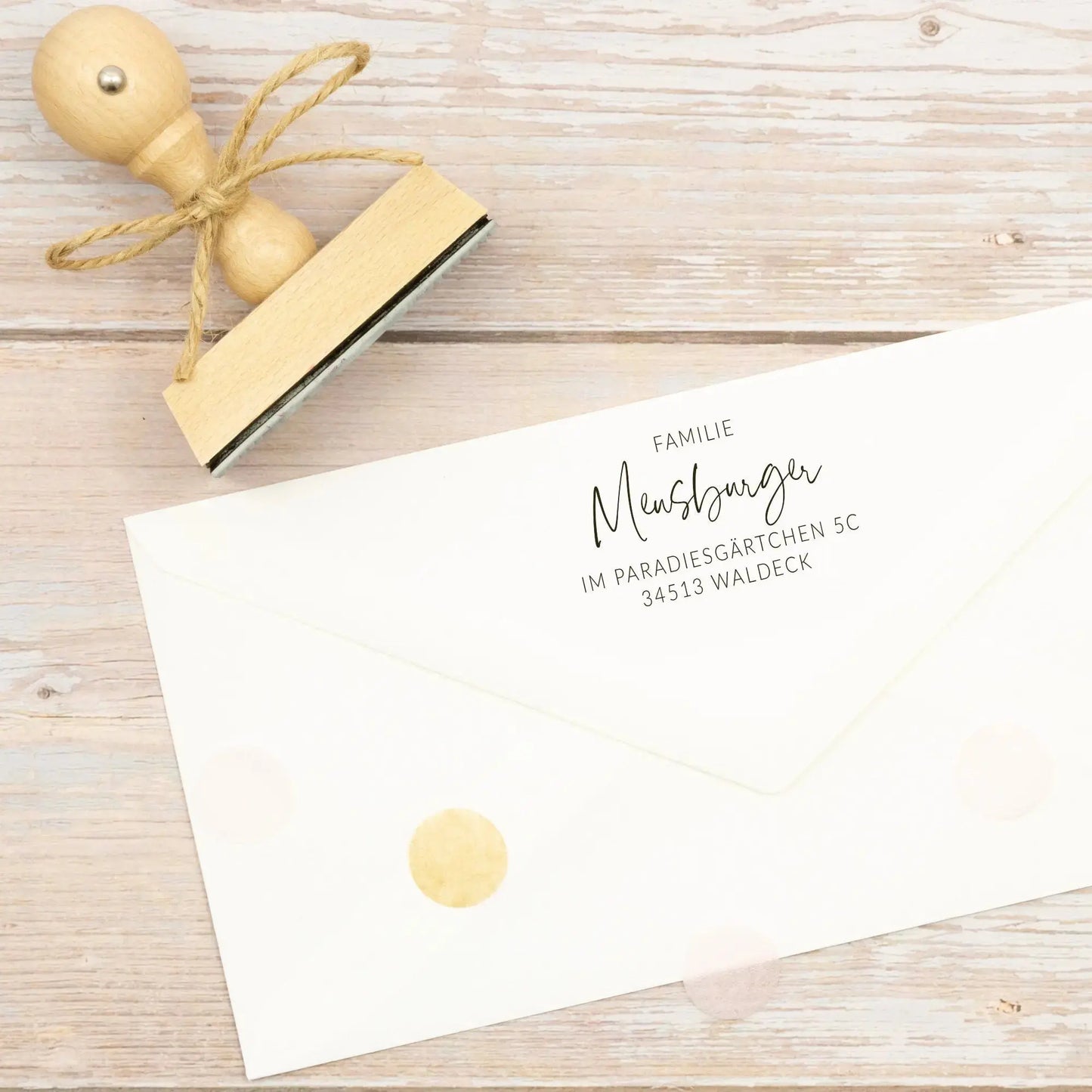 Individueller Stempel "Waldeck" - IN LOVE WITH PAPER