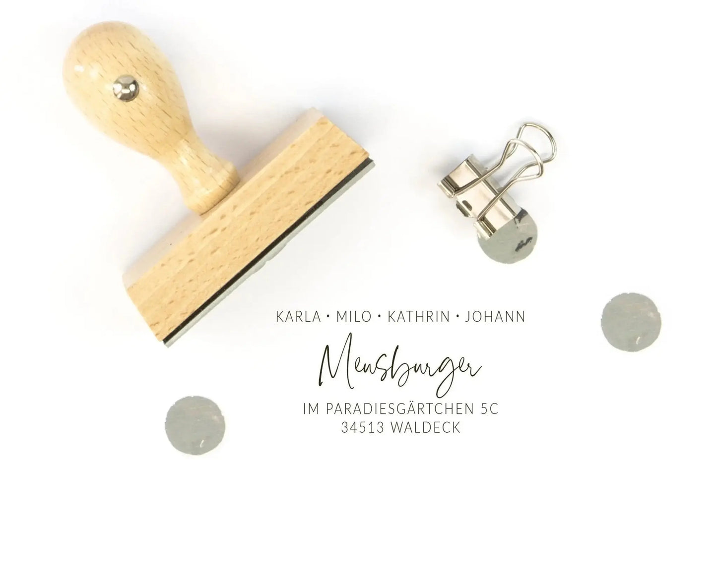 Individueller Stempel "Waldeck" - IN LOVE WITH PAPER