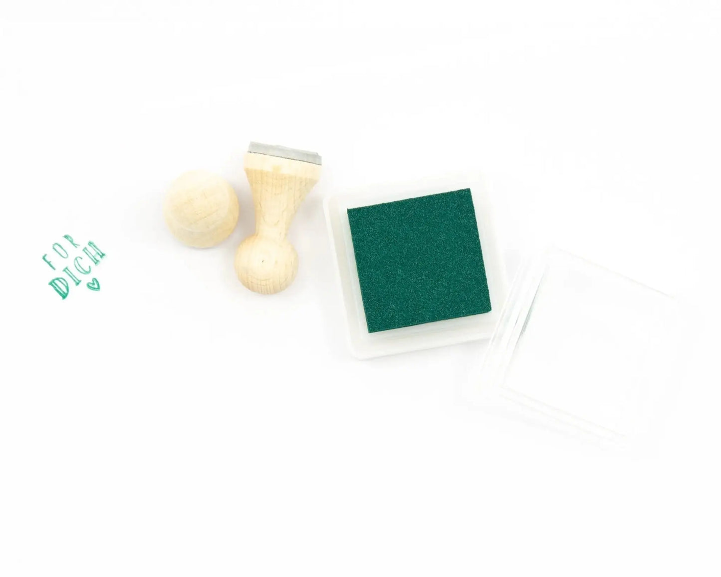 Mini-Stempelkissen grün - Versa Color "winter green" - IN LOVE WITH PAPER