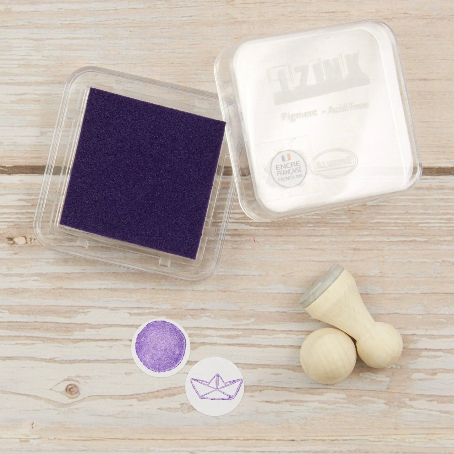 Mini-Stempelkissen Lila // Aladine iZink "Violet" - IN LOVE WITH PAPER