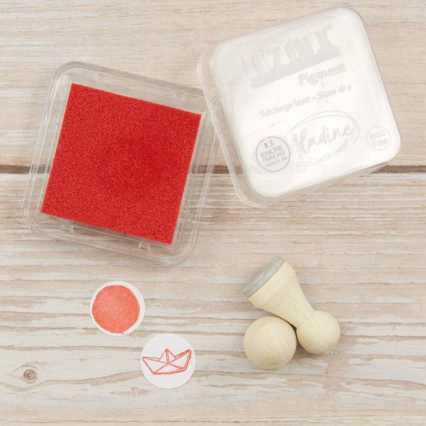 Mini-Stempelkissen Rot // Aladine iZink "Red" - IN LOVE WITH PAPER