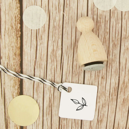 Ministempel "Blätterranke" - IN LOVE WITH PAPER