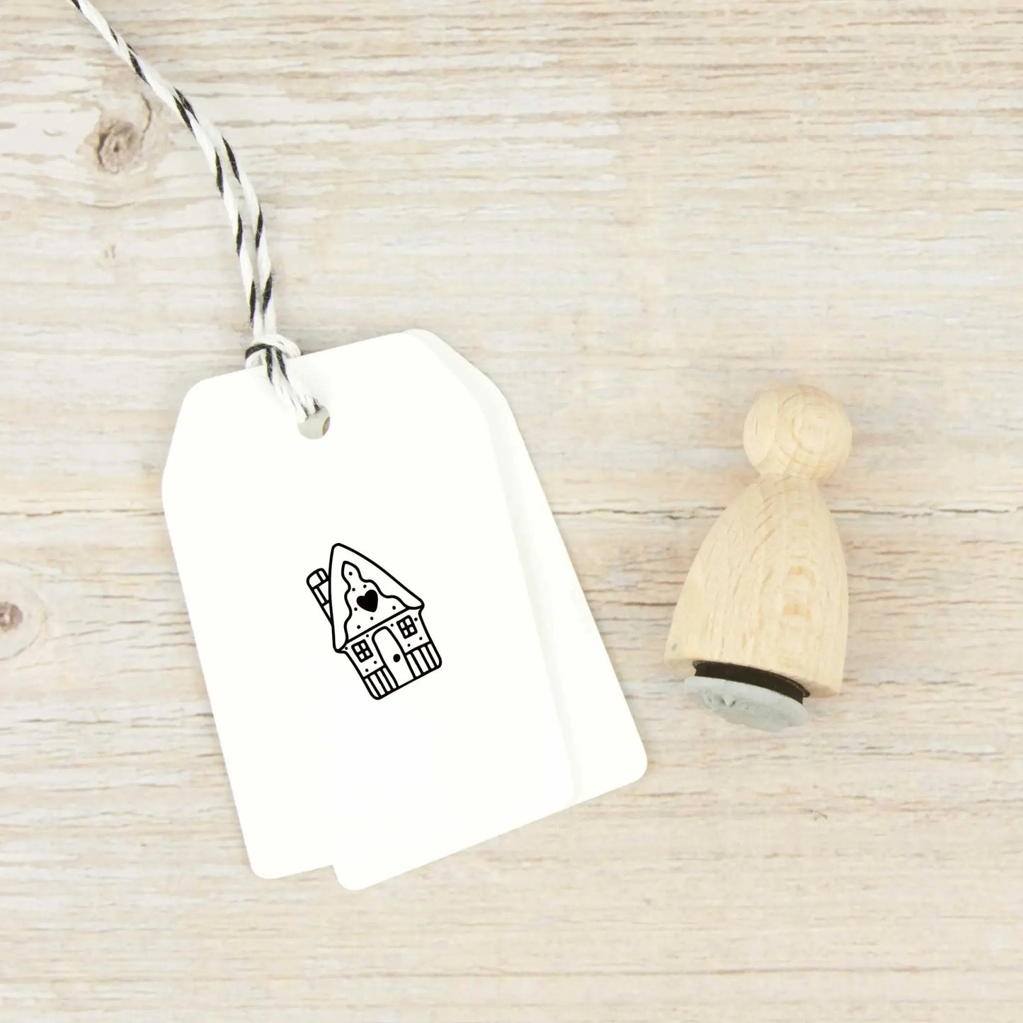 Ministempel "Lebkuchenhaus" - IN LOVE WITH PAPER