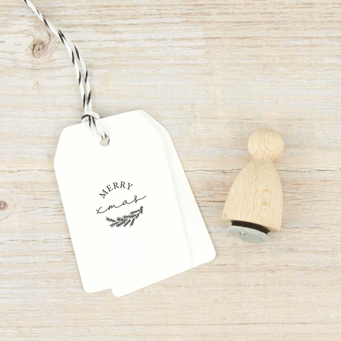 Ministempel "Merry xmas" - IN LOVE WITH PAPER