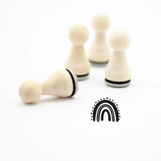 Ministempel "Regenbogen" - IN LOVE WITH PAPER