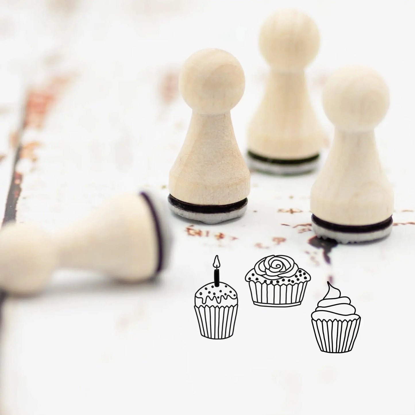 Ministempel-Set "Cupcake" - IN LOVE WITH PAPER