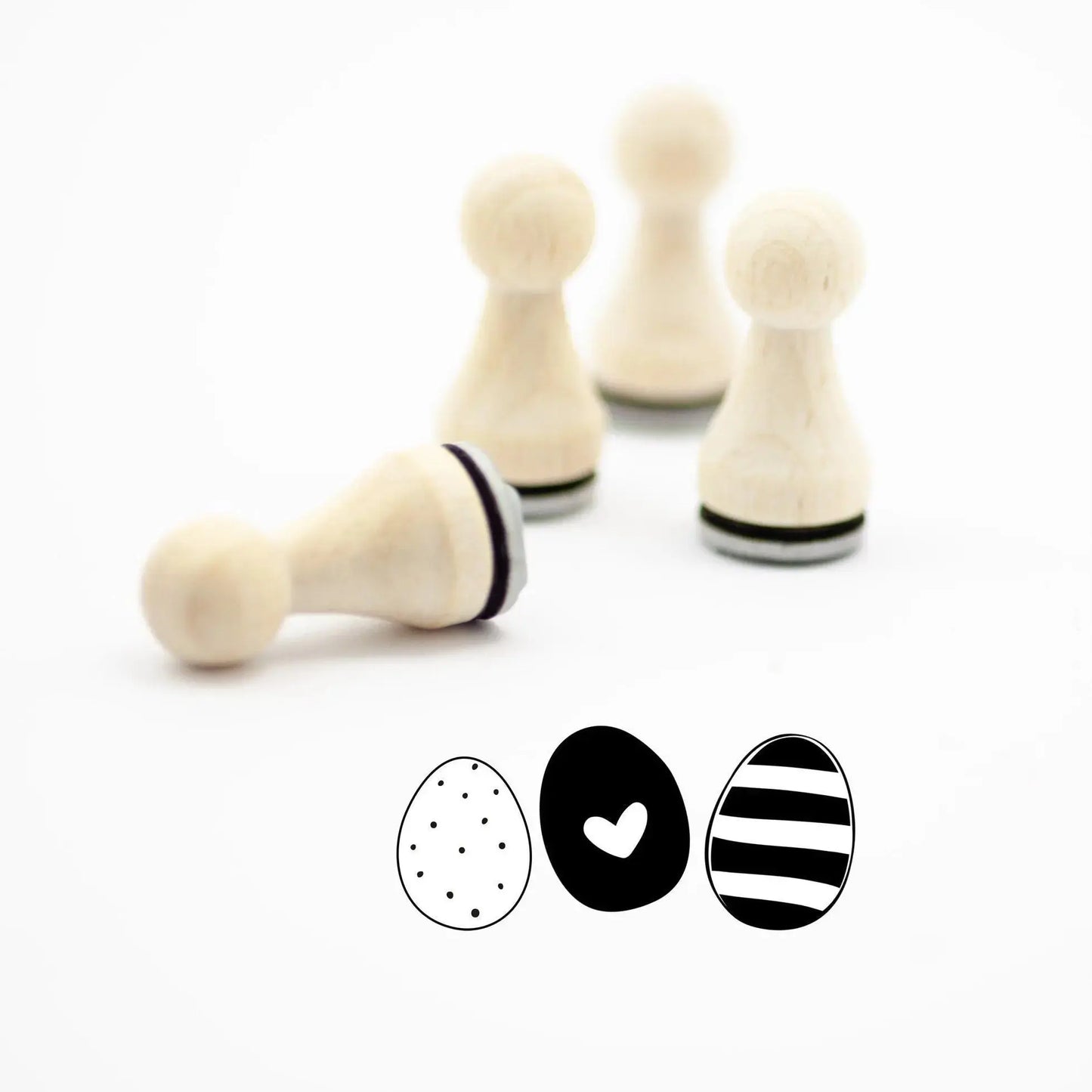 Ministempel-Set "Ostereier" - IN LOVE WITH PAPER