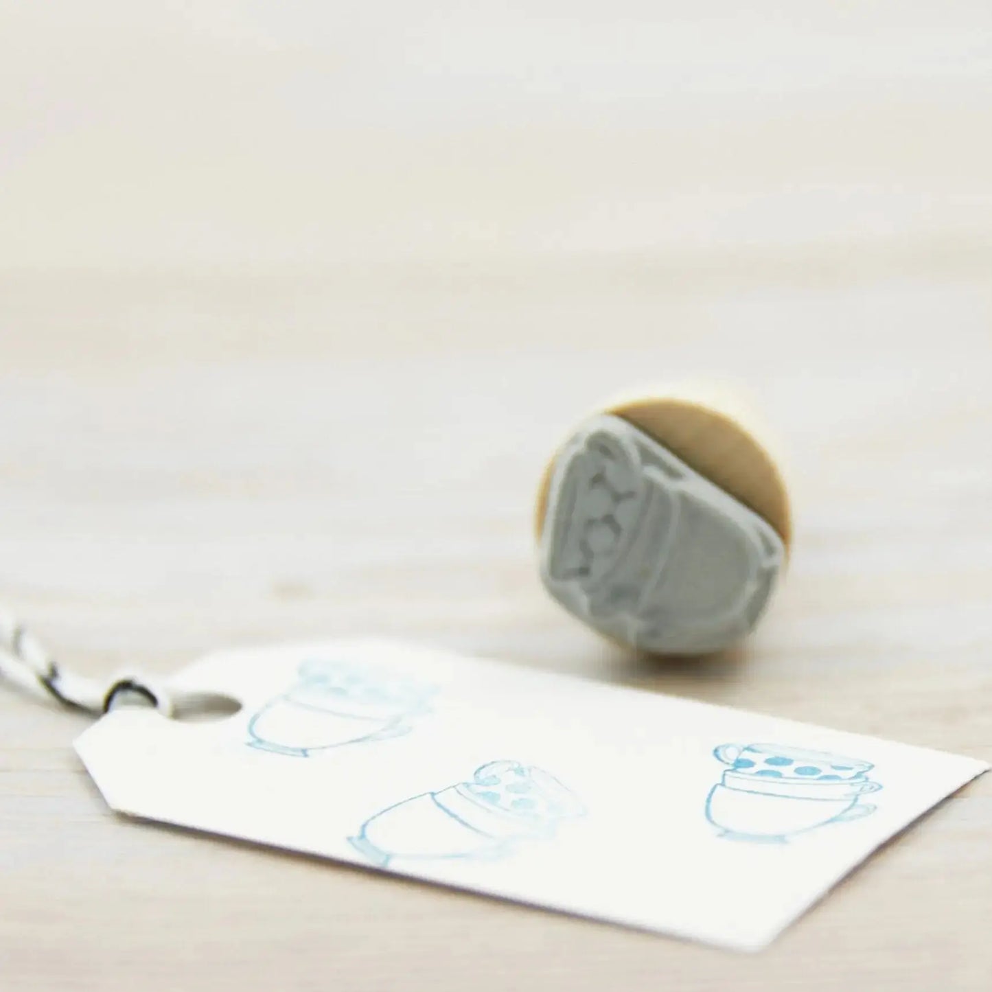 Ministempel "Tassenstapel" - IN LOVE WITH PAPER