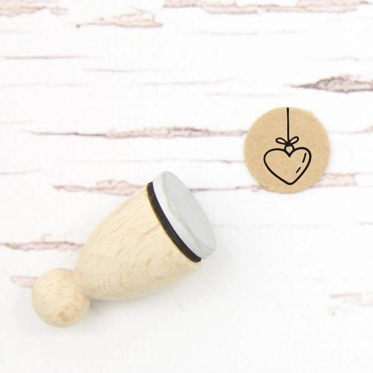 Ministempel Weihnachtsherz - IN LOVE WITH PAPER