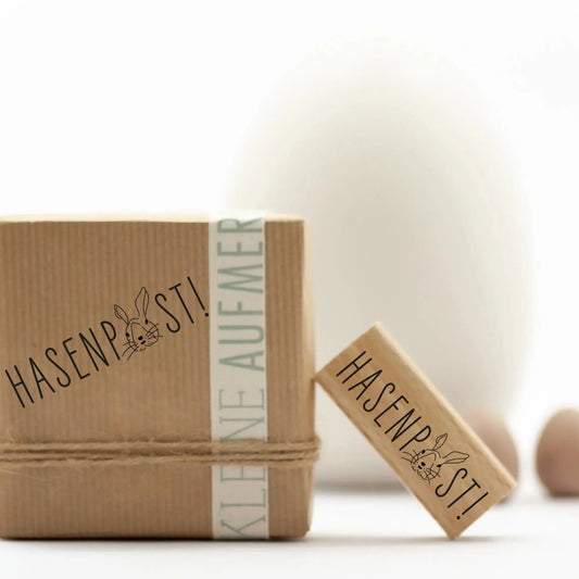 Osterstempel "HASENPOST" (OS004) - IN LOVE WITH PAPER