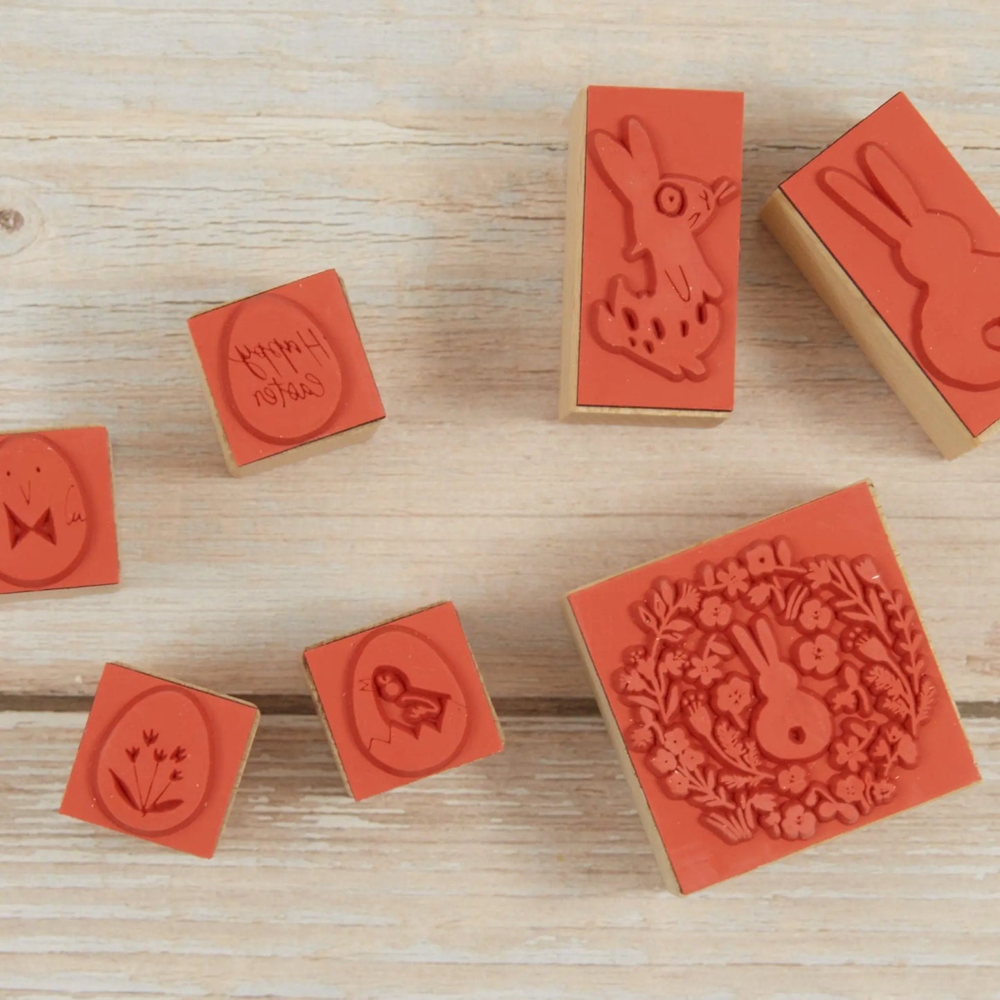 Osterstempel-Set mit Osterhasen und Ostereiern - IN LOVE WITH PAPER