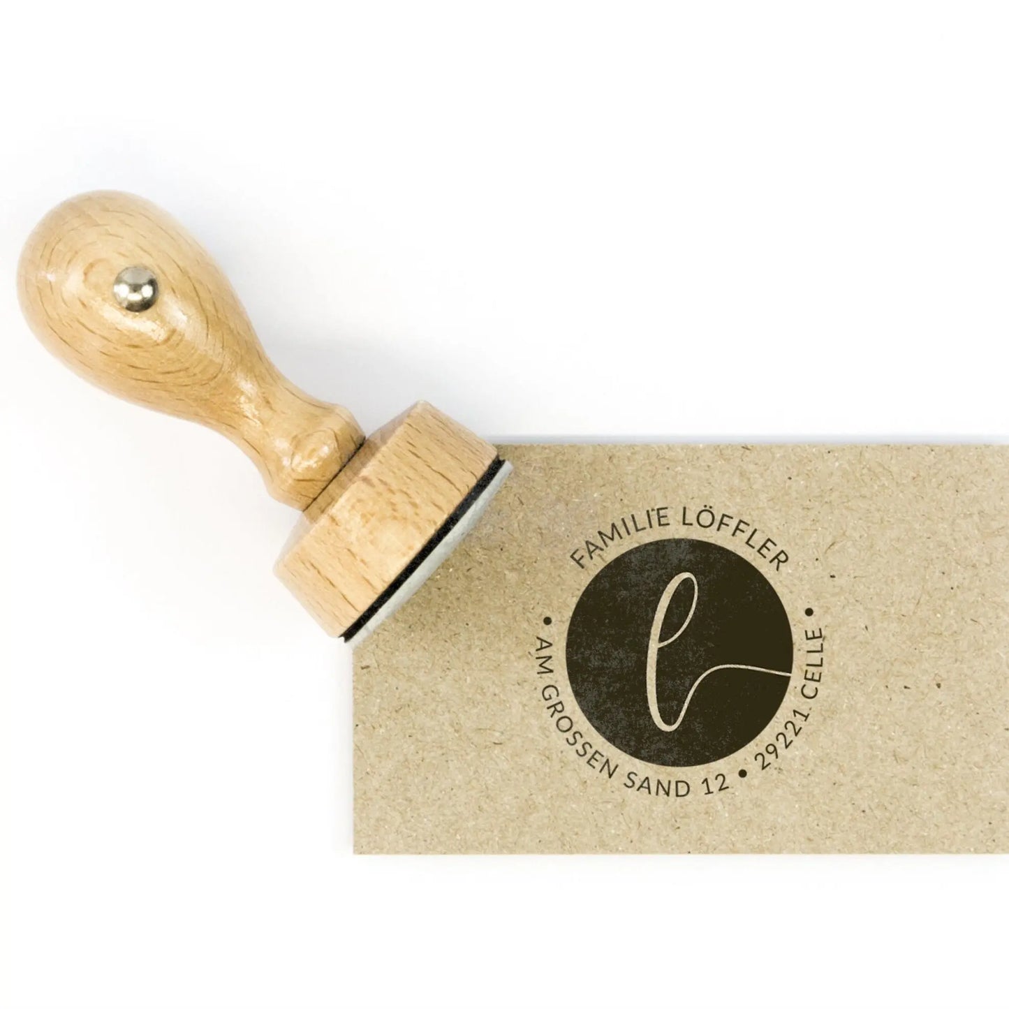 Personalisierter Adressstempel "Celle" - IN LOVE WITH PAPER