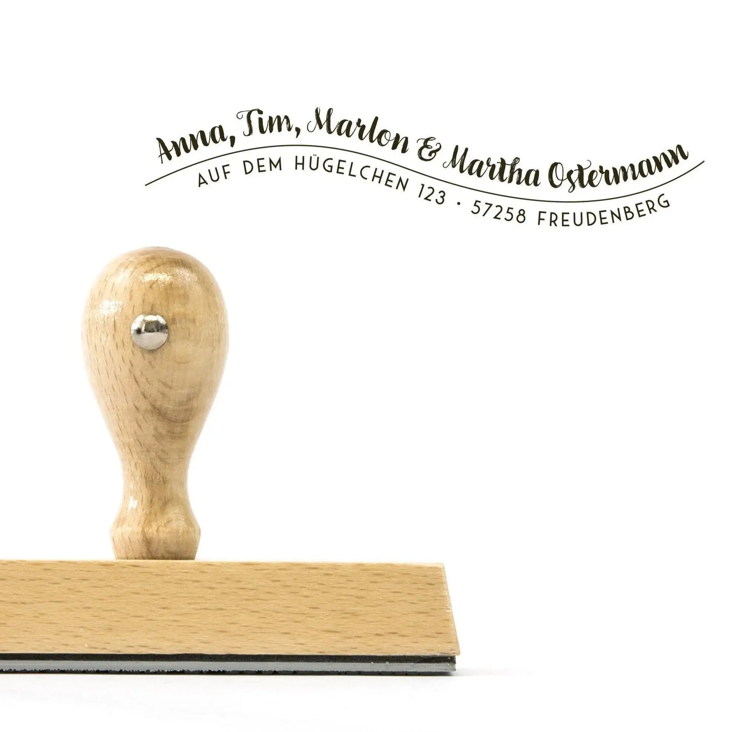 Personalisierter Adressstempel "Freudenberg" - IN LOVE WITH PAPER
