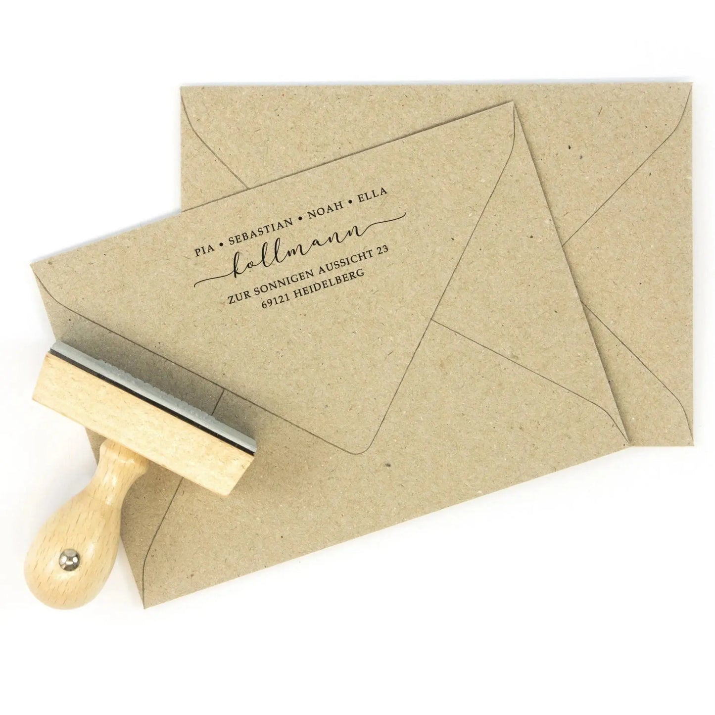 Personalisierter Adressstempel "Heidelberg" - IN LOVE WITH PAPER
