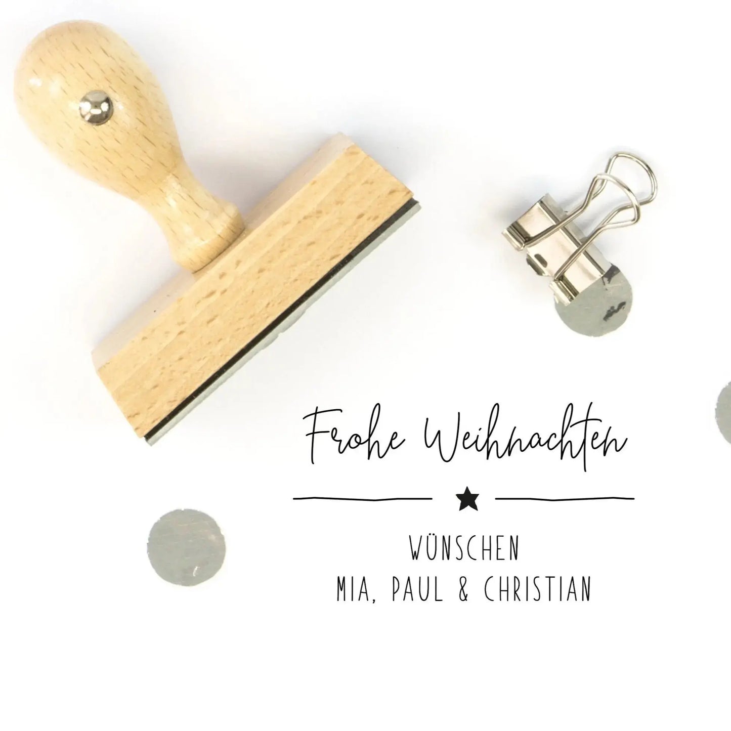 Personalisierter Adressstempel "Starnberg" - IN LOVE WITH PAPER