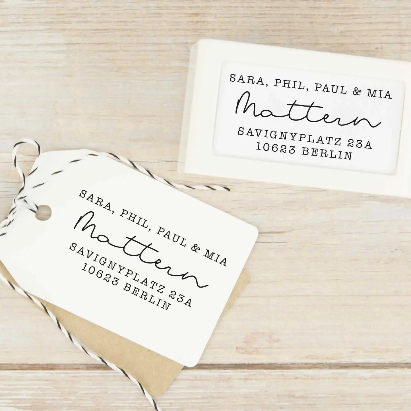 Selbstfärbestempel "Berlin" (Flash-Stempel) - IN LOVE WITH PAPER