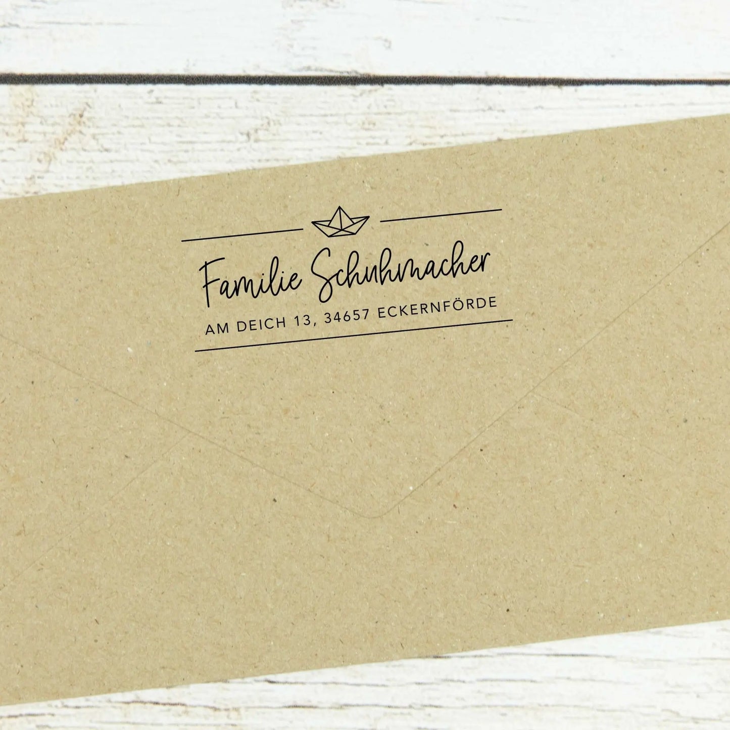 Selbstfärbestempel "Eckernförde" (Flash-Stempel) - IN LOVE WITH PAPER
