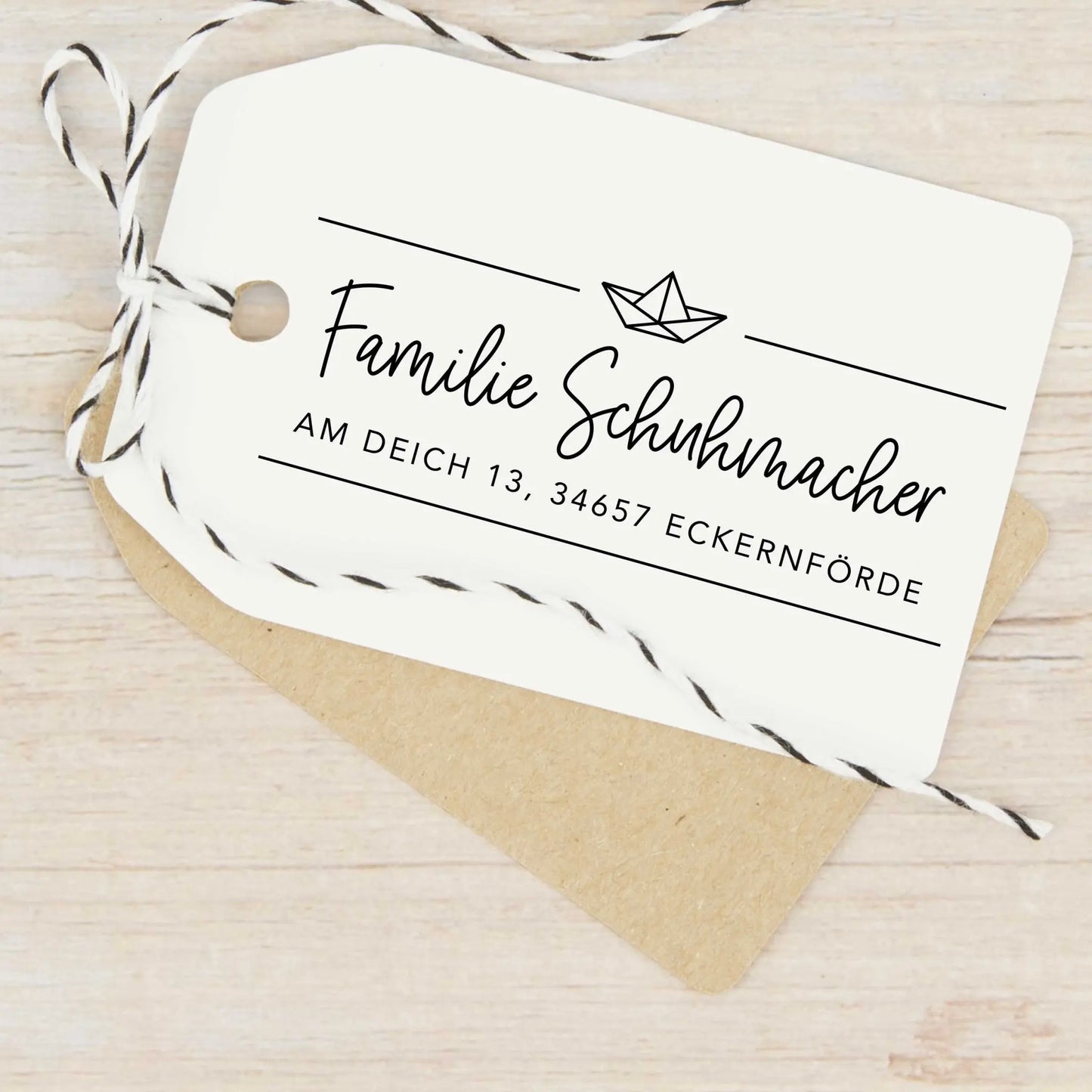 Selbstfärbestempel "Eckernförde" (Flash-Stempel) - IN LOVE WITH PAPER