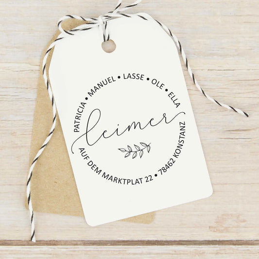 Selbstfärbestempel "Konstanz"