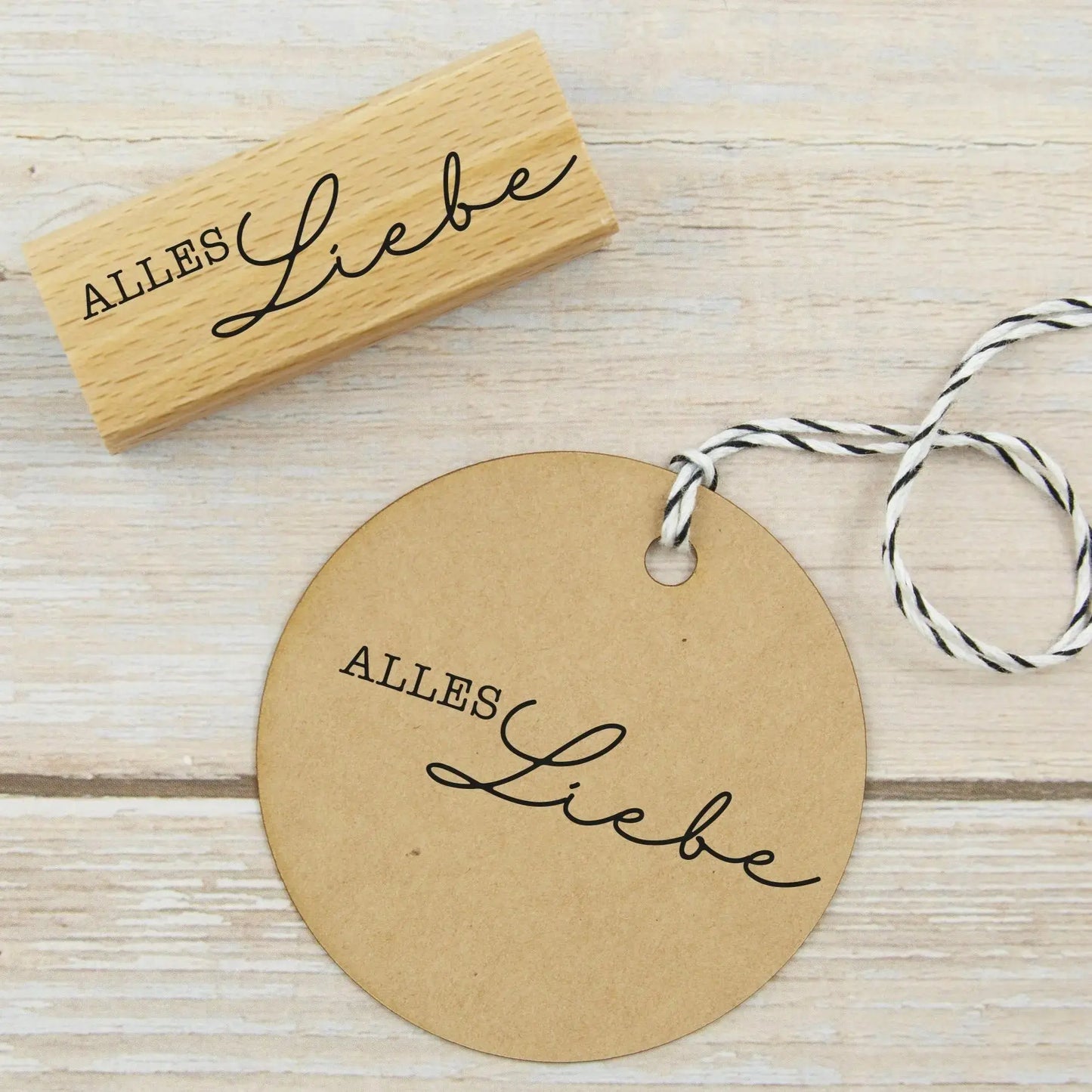 Stempel "Alles Liebe" - IN LOVE WITH PAPER