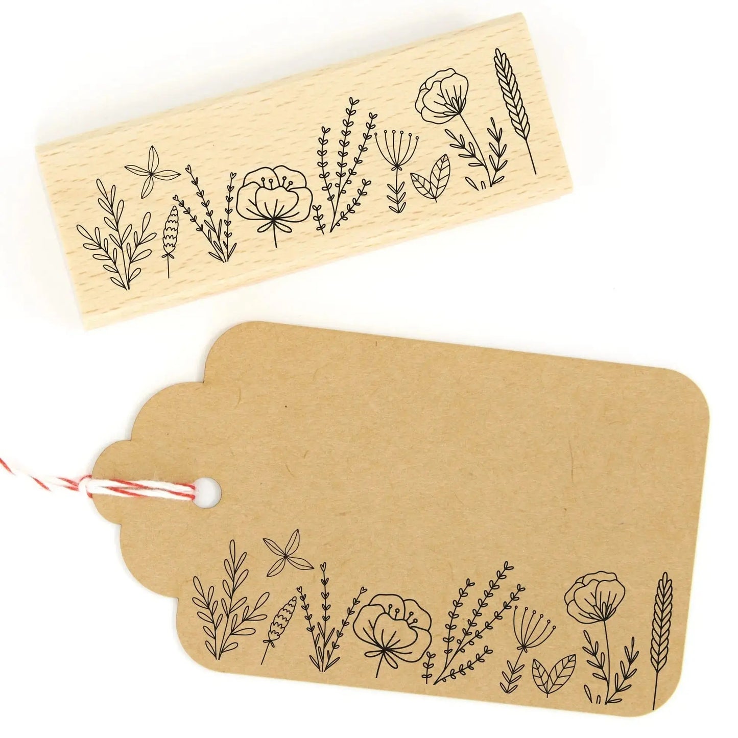 Stempel "Blumenbordüre" - IN LOVE WITH PAPER