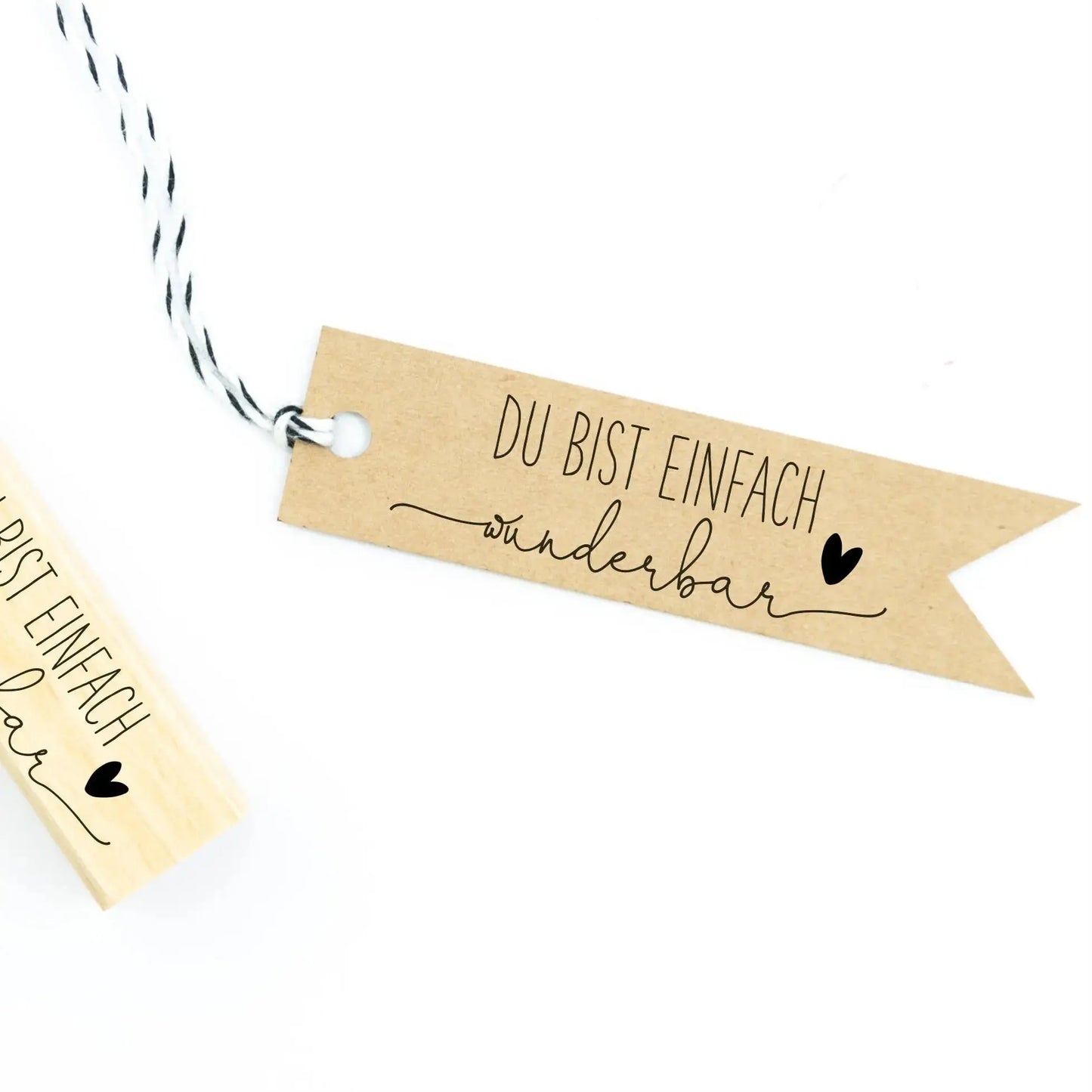 Stempel "Du bist einfach wunderbar" - IN LOVE WITH PAPER