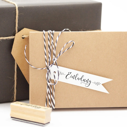 Stempel "Einladung" - IN LOVE WITH PAPER