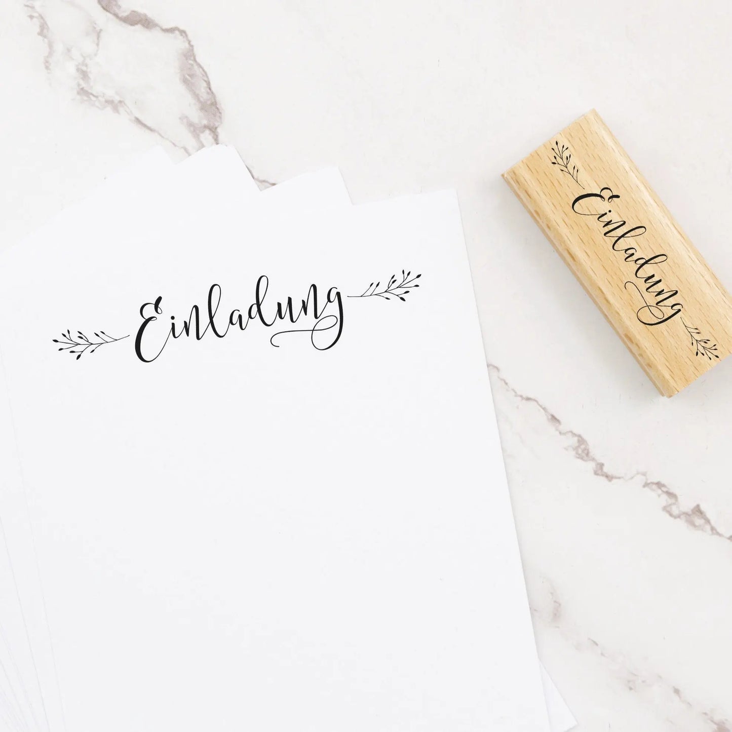 Stempel "Einladung" - IN LOVE WITH PAPER